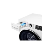 LG TurboWash™ 39 – lavage optimale en 39 minutes | Moteur AI DD™ reconnaît votre linge | E | 10.5 kg lavage/7 kg séchage  | lavage hygiénique à la vapeur, F4DV910H2E